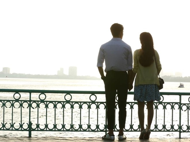 Bat gap Kang Tae Oh, Nha Phuong dien canh tinh cam o Ho Tay hinh anh 2