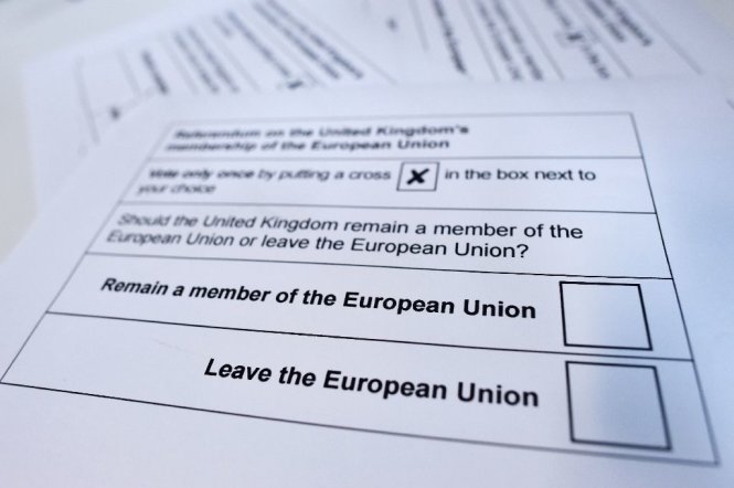 46,5 triệu dân Anh bỏ phiếu việc đi hay ở lại EU