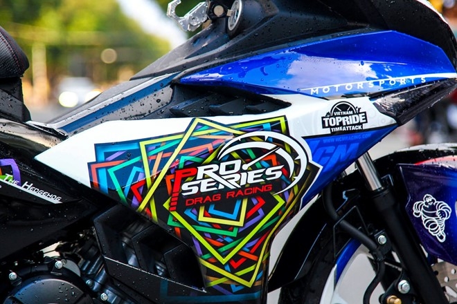 Exciter 150 do cap mam R3 cua biker Tra Vinh hinh anh 3