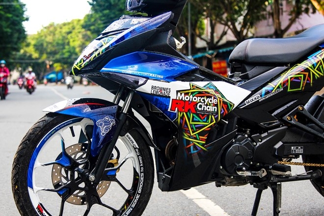 Exciter 150 do cap mam R3 cua biker Tra Vinh hinh anh 5
