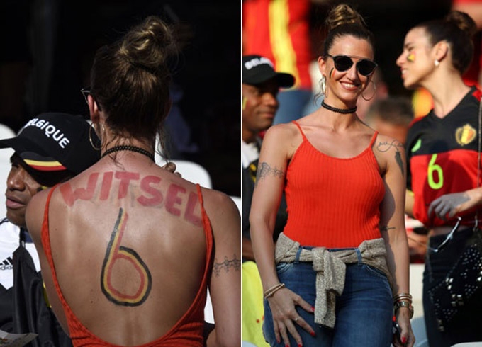Rafaella Szabo (vợ tiền vệ Alex Witsel, ĐT Bỉ)