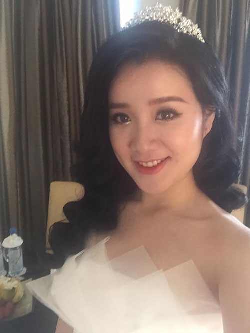 miss teen xuan mai rang ro trong dam cuoi voi chong dai gia - 2