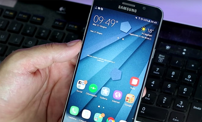 Giao diện Galaxy Note7 Giao diện Galaxy Note7