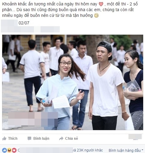 Khoanh khac 'Mot de thi - hai so phan' an tuong nhat 2/7 hinh anh 1