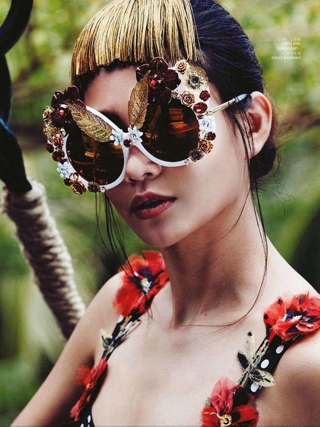 Mau Thuy ca tinh tren tap chi cua Macao hinh anh 3