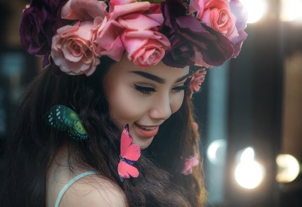 chan ho hang, linh miu gay soc voi bo anh dep nhu thien than hinh anh 7