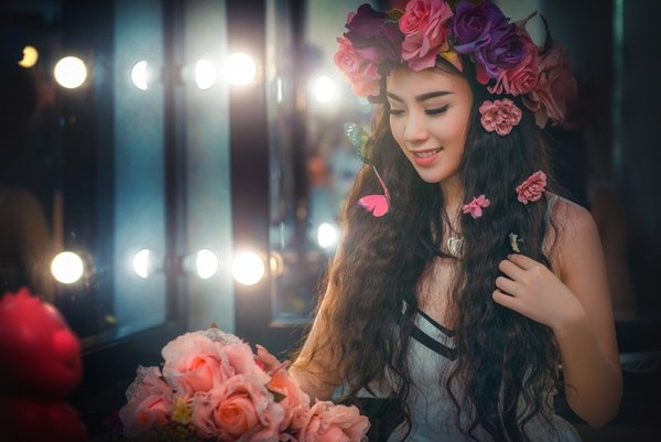 chan ho hang, linh miu gay soc voi bo anh dep nhu thien than hinh anh 8