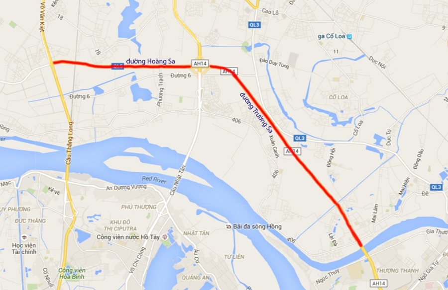 Toan canh duong du kien dat ten Hoang Sa, Truong Sa o Ha Noi hinh anh 2