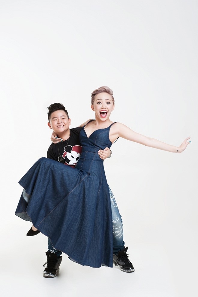 Toc Tien tinh nghich ben dan thi sinh Vietnam Idol Kids hinh anh 3