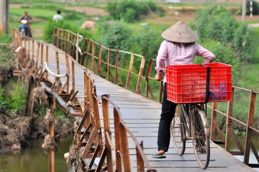  Cây cầu này là lối đi chính của hơn 350 hộ dân với hơn 1 nghìn nhân khẩu thuộc tổ dân phố 18 (phường Đồng Mai, Hà Đông, Hà Nội). Hiện toàn bộ hoạt động đi lại, giao lưu buôn bán, đều phải đi qua cầu Đồng Hoàng. 