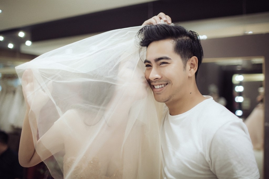 Ong xa dien vien dua Ngoc Lan di thu vay cuoi hinh anh 3
