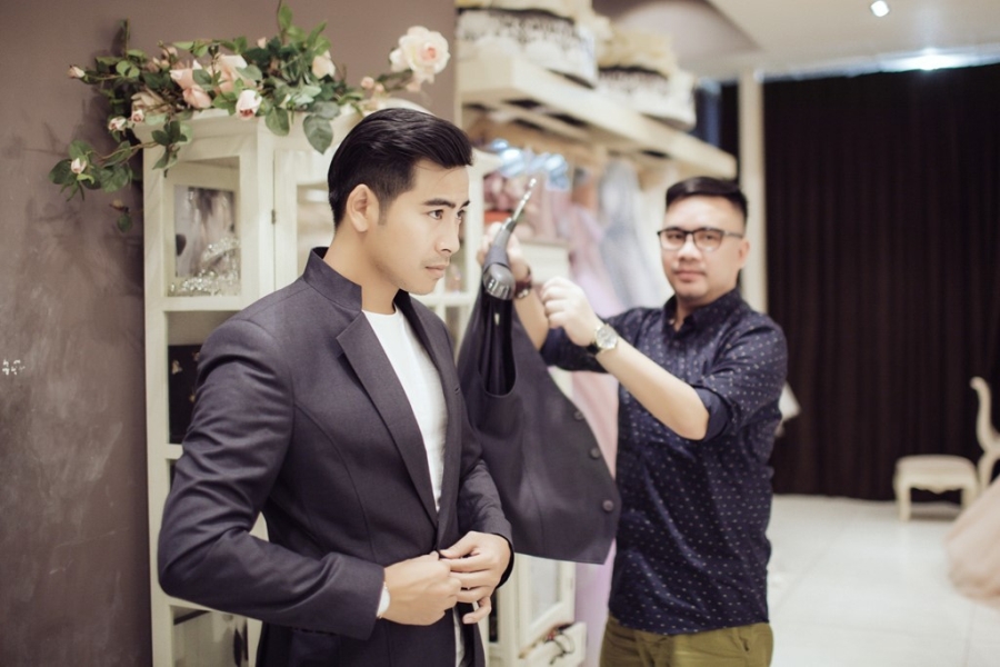 Ong xa dien vien dua Ngoc Lan di thu vay cuoi hinh anh 7
