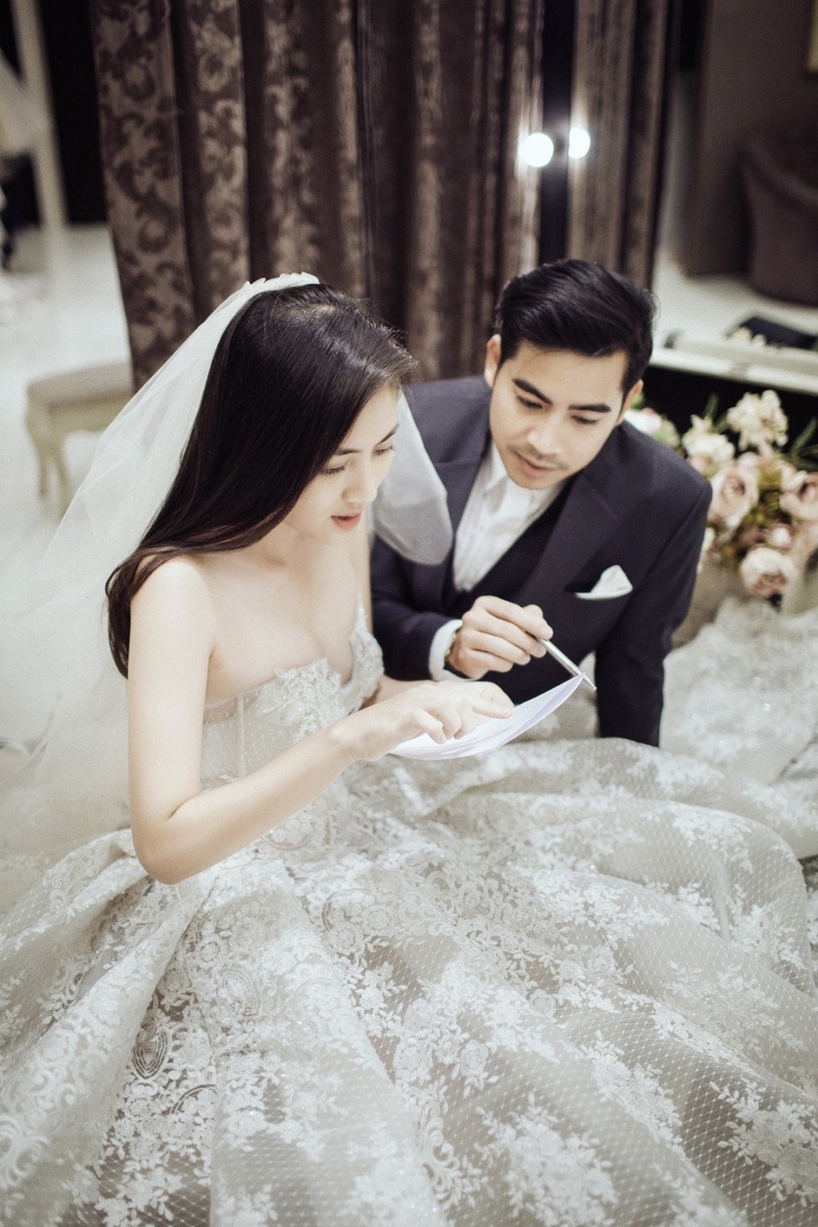 Ong xa dien vien dua Ngoc Lan di thu vay cuoi hinh anh 8
