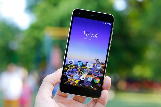 Smartphone có cảm biến vân tay giá rẻ nhất Việt Nam