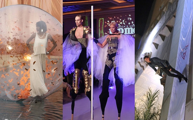 Tuyển tập những sàn catwalk kinh khủng nhất của Vietnams Next Top Model - Ảnh 2. Tuyển tập những sàn catwalk kinh khủng nhất của Vietnams Next Top Model - Ảnh 2.