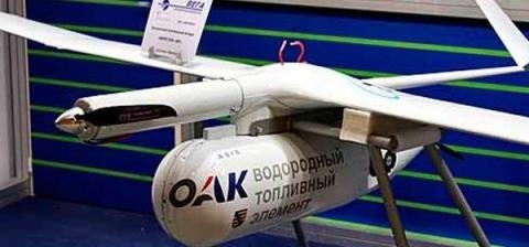 UAV dung nhien lieu moi quan thao Syria