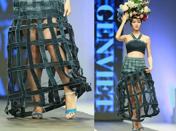 Ngượng 'tái mào' với các màn diễn catwalk của mẫu Việt 18