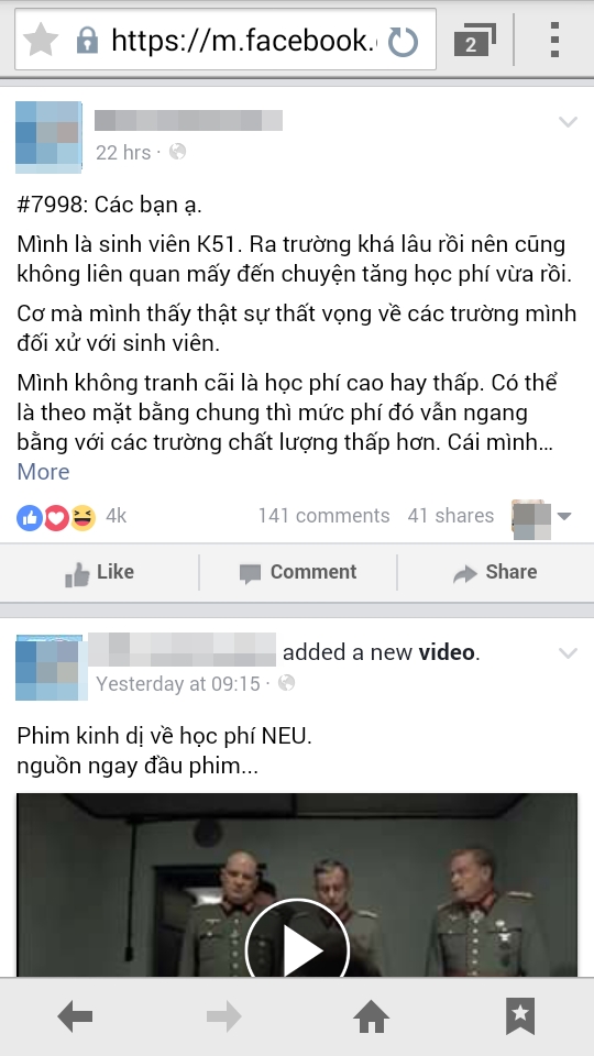 Học phí tăng cao nhất lên 17 triệu đồng/năm, nhiều SV ĐH Kinh tế Quốc dân lo không thể trụ nổi - Ảnh 1.