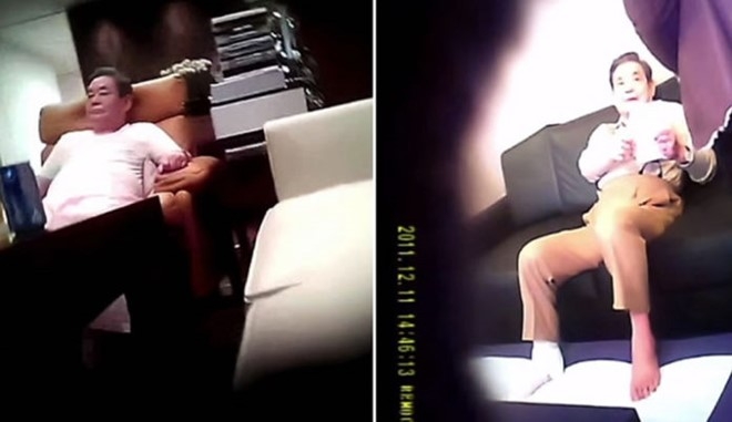 Samsung xin loi vi nhung clip mua dam cua chu tich Lee hinh anh 1