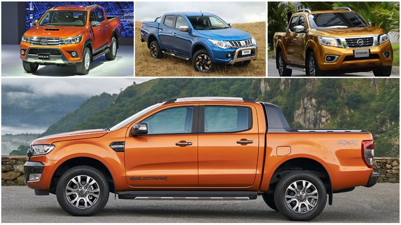 pick up, xe bán tải, xe con, xe tải, ôtô, thị trường xe pick up, xe pick up Thái Lan, thuế tiêu thụ đặc biệt với ô tô