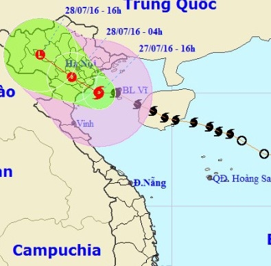 Bao Mirinae manh cap 9 dang vao Thai Binh, Nam Dinh hinh anh 1