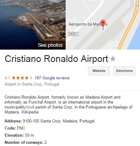 San bay mang ten Ronaldo nguy hiem bac nhat chau Au hinh anh 1