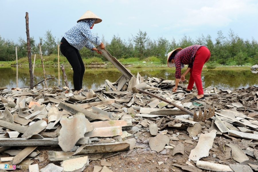 Canh hoang tan khi bao so 1 quet qua Nam Dinh hinh anh 8