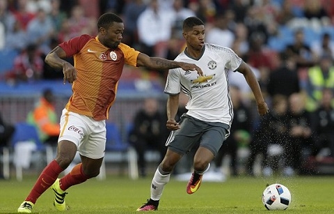 Rashford chơi rất nổi bật