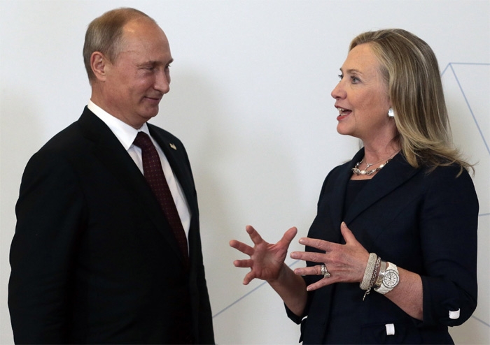 Nga, Hillary, kẻ thù, Putin, Mỹ, bầu cử, truyền hình