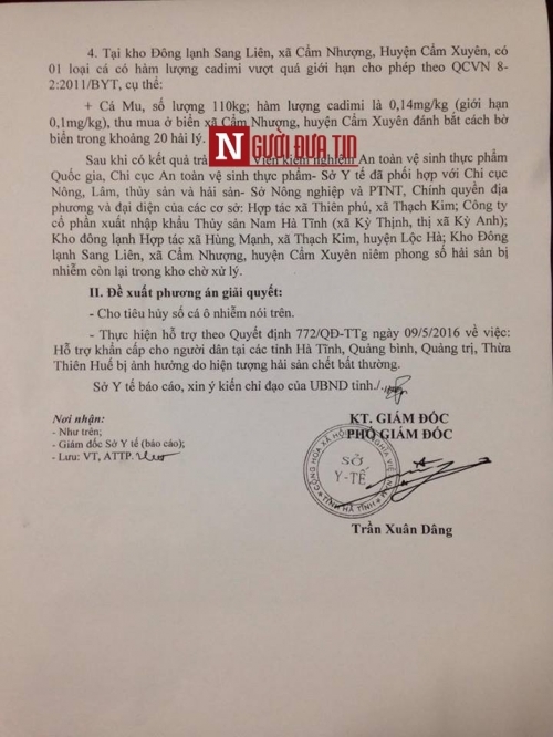 Hà Tĩnh: Hàng chục tấn hải sản nhiễm độc đang ở đâu? - Ảnh 2