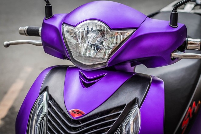 Loat Honda SH doi mau bang decal o Sai Gon hinh anh 9
