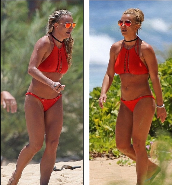 Britney Spears khoe dáng nóng bỏng ở Hawaii 10