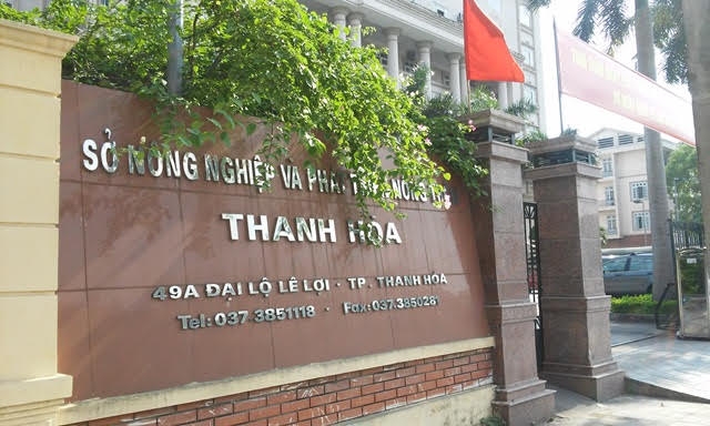 Thanh Hóa, 8 Phó giám đốc Sở NN&PTNT