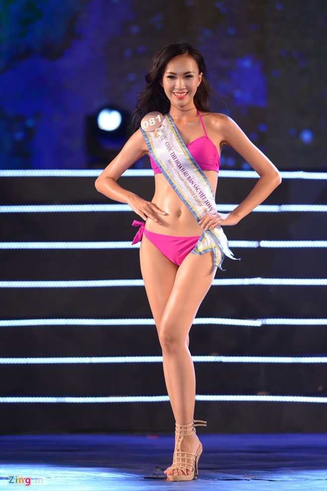Nguoi dep Hoa hau Ban sac Viet nong bong voi bikini hinh anh 10