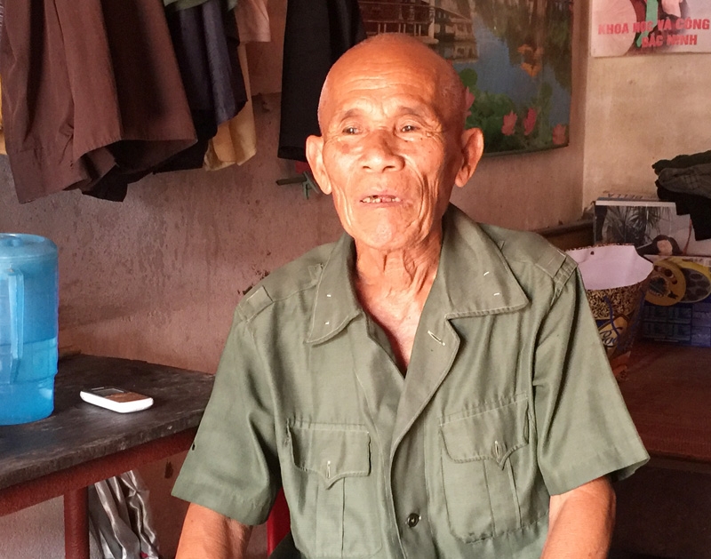  Cụ Trần Văn Thêm chia sẻ về nỗi hàm oan suốt gần nửa thế kỷ qua. 