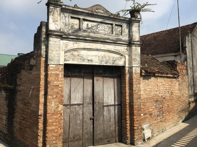 Ngôi nhà của cụ Thêm đang ở