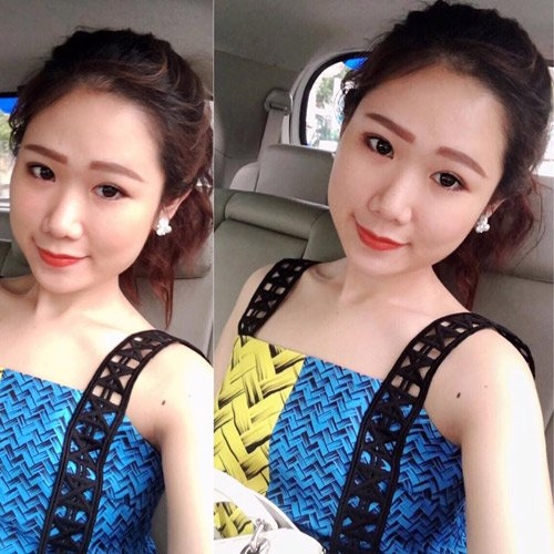 em gai cua ban trai hh ky duyen xinh nhu hot girl hinh anh 4