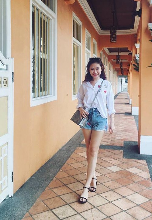 em gai cua ban trai hh ky duyen xinh nhu hot girl hinh anh 8