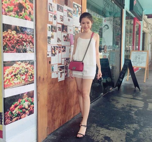 em gai cua ban trai hh ky duyen xinh nhu hot girl hinh anh 13
