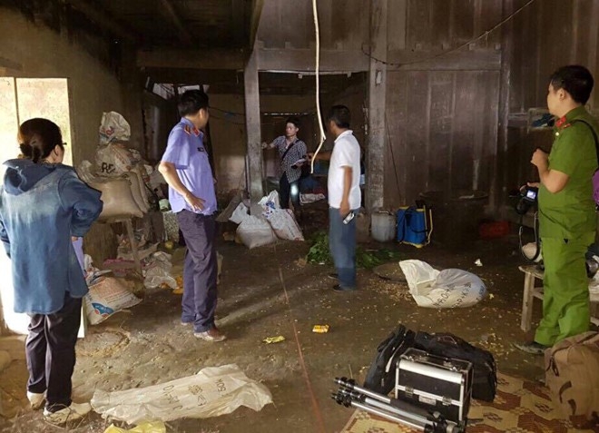 Hien truong vu tham sat 4 nguoi o Lao Cai hinh anh 2
