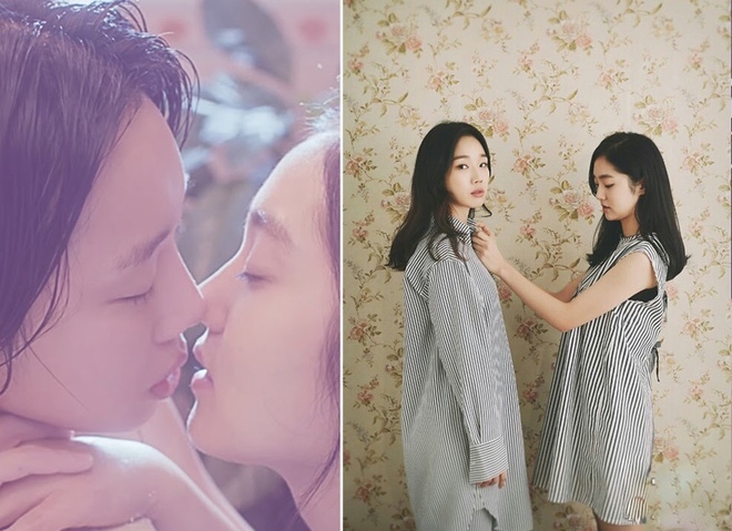 Các mỹ nhân châu Á gây chú ý với cảnh sex đồng giới