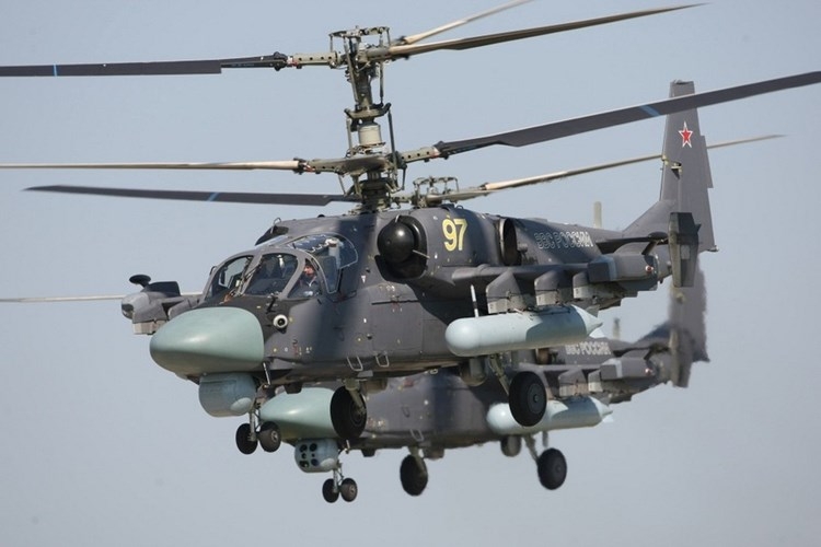He lo sieu radar tren truc thang tan cong Ka-52K Nga-Hinh-8