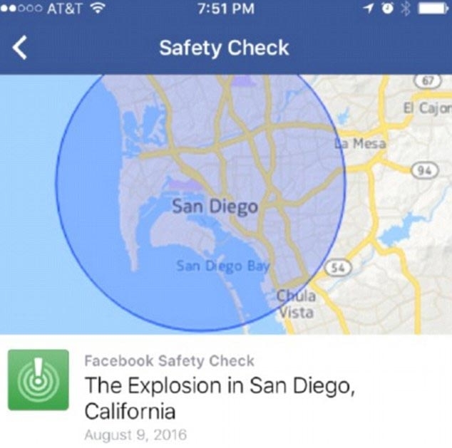 Facebook, tính năng Safety Check, mạng xã hội