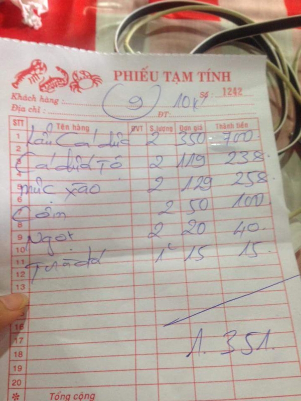 Vũng Tàu: Khách tố bị chủ quán bình dân chửi như hát, chém giá trên trời, dọa đập điện thoại - Ảnh 3.