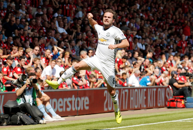 Jose Mourinho, Juan Mata, MU, Premier League