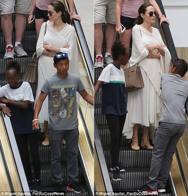 Pax Thien chung chac khi xuat hien cung Angelina Jolie hinh anh 2