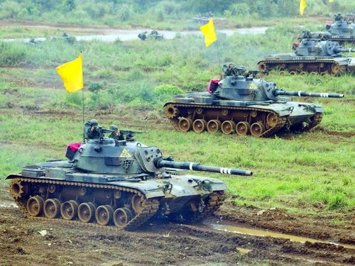  Xe tăng chủ lực CM11 (Ảnh: CNA) 