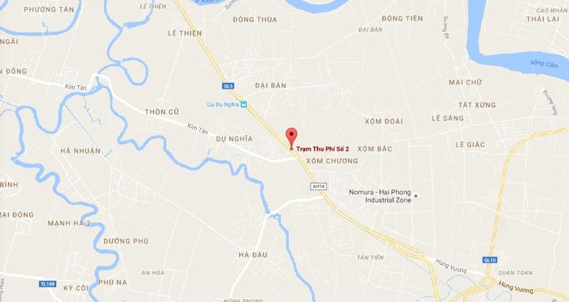 trạm thu phí, BOT, quốc lộ 5, phí đường bô, trạm thu phí BOT