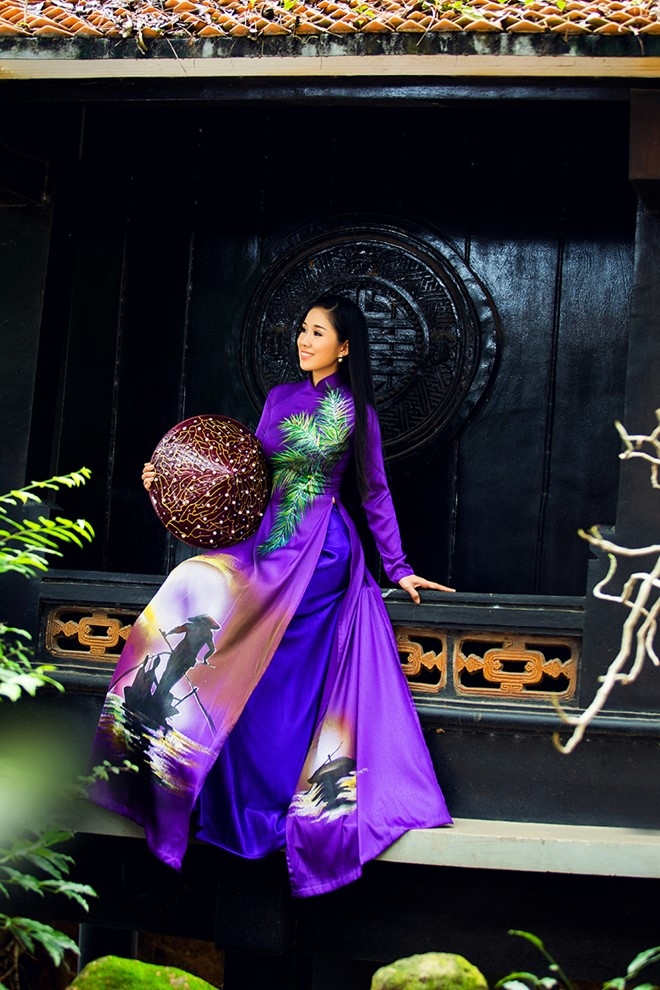 Le Phuong goi y mau ao dai dip Vu Lan hinh anh 6