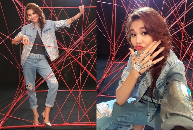 Thanh Hằng đầu tư váy áo thế nào trên 'ghế nóng' Next Top